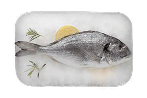 Šaldyta auksaspalvė dorada 1kg