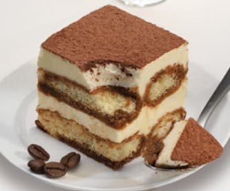 Šaldytas tortas Tiramisu DOLCERIA ALBA, pjaustytas, (8x85g), 680g