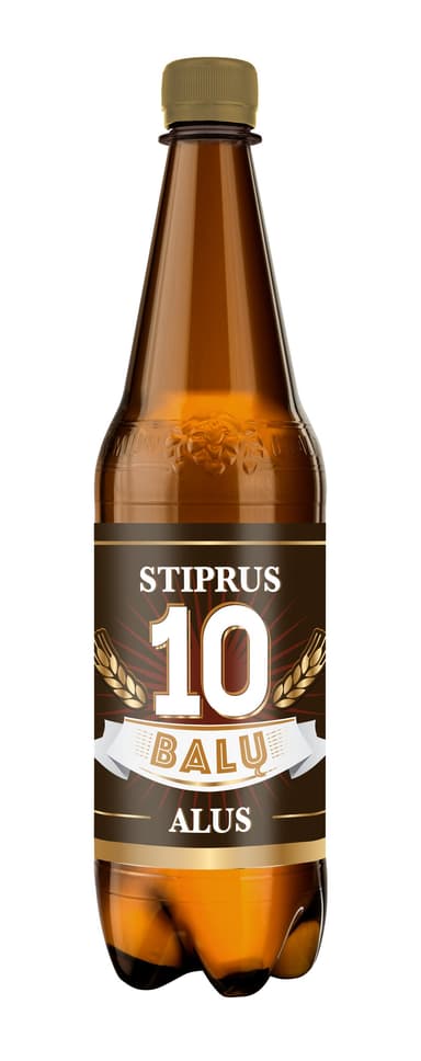 Alus, 10 BALŲ, 6 %, 1 l,  PET D