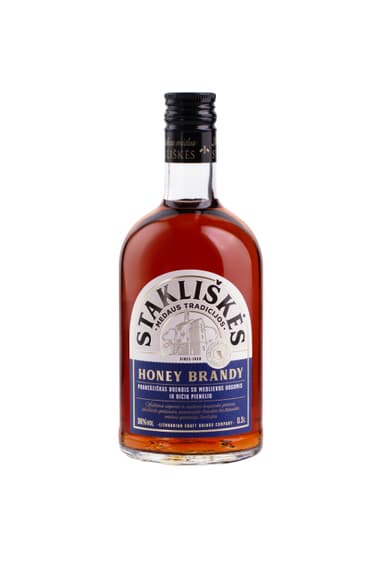 Brendis "Stakliškės Honey Brandy", 36%, 0,5l