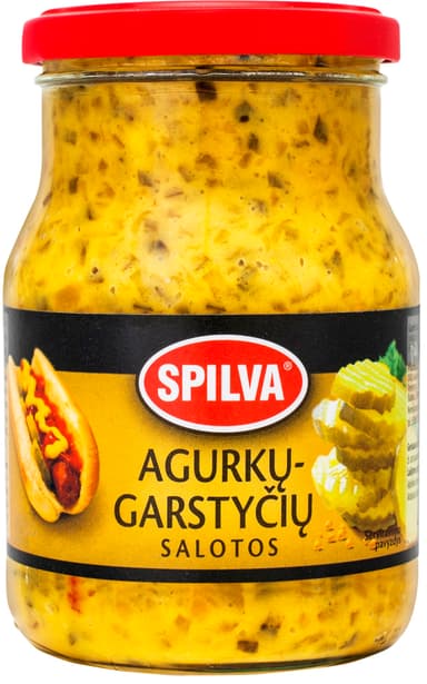 Agurkų - garstyčių salotos SPILVA, 380 g