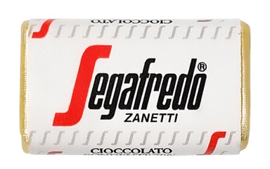 Dar chocolate SEGAFREDO, in squares, 500 x 2,5 g