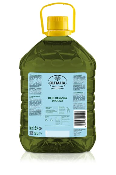 Alyvuogių išspaudų aliejus OLITALIA, 5 l, PET