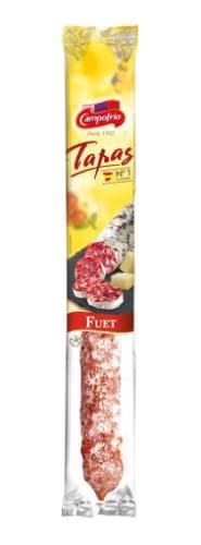 Ispaniška vytinta dešra, CAMPOFRIO Tapas fuet, 170 g