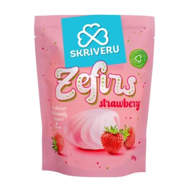 Strawberry flavor marshmallows
