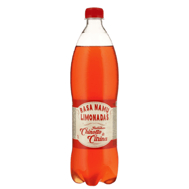 Gazuotas gaivusis gėrimas RASA Namų Limonadas, chinotto ir citrinų skonio, 1 l