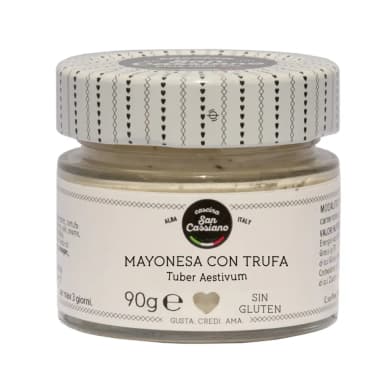 Mayonnaise with black truffles