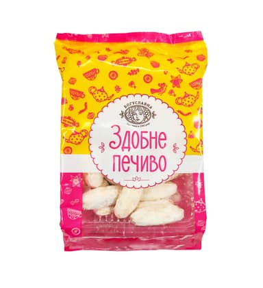 Butter cookies BOGUSLAVNA, Snow white, 350 g