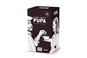 Malta kava PUPA, 100 % arabika, 500g