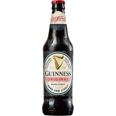 Beer GUINNESS, Original, 0.33 l, 5 %, bottle