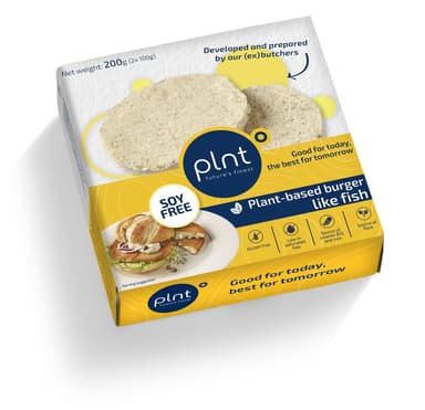 Frozen vegan burger scones PLNT Like Fish, 2x100 g