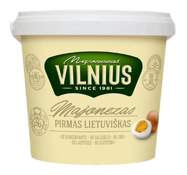 VILNIUS FIRST LITHUANIAN mayonnaise, 35%, 1 l
