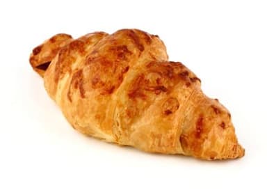 French buttery croissant GOURMAND, ham, cheese filling, 80 g