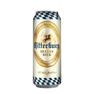 Beer Ritterburg Helles Bier, 5%, 0,5l can D