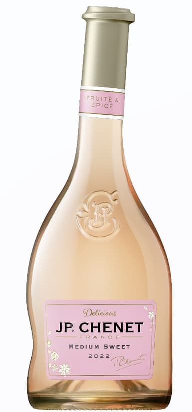 Wine J.P.CHENET, mixed, semi-sweet, pink, 11.5%, 0.75l