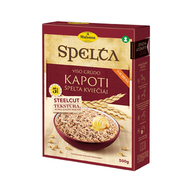 Viso grūdo kapota spelta MALSENA, 500g