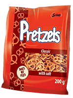 SOLEO salt pretzels, 200 g