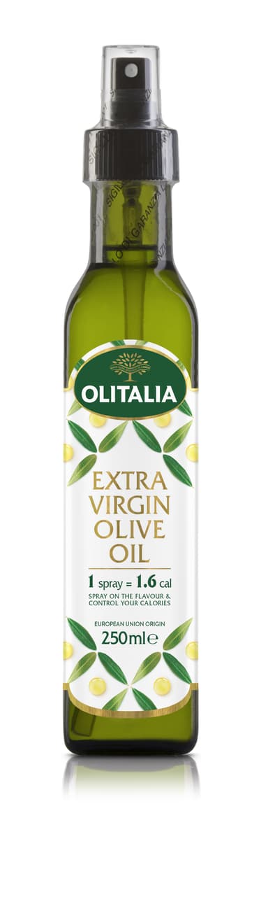 Purškiamas alyvuogių aliejus, OLITALIA, Extra Virgin, 250 ml