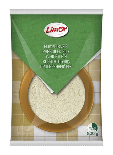 Ryžiai LIMOR, plikyti, 800 g