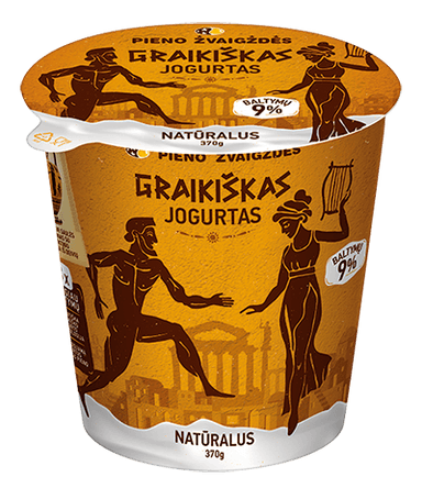 Greek yogurt GREEK AMPHORA (natural), 370 g