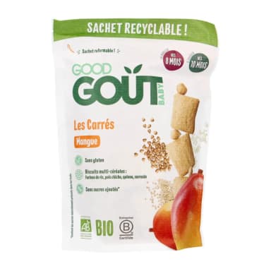 Trapučiai su mangais, nuo 8 mėn., ekologiški