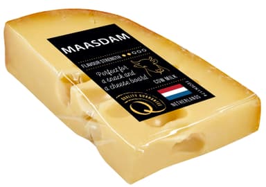 Fermented cheese FRESH PACK Maasdam, ~200g