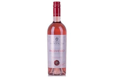 Wine BARONE MONTALTO PASSIVENTO NERO D'AVOLA ROSATO 12%, pink, dry, 0,