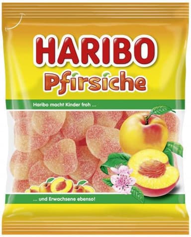 Gummies HARIBO, Pfirsiche, 175 g