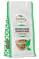 Žalioji arbata PRESTO ZIP JAUNYSTĖS SPALVOS, 80 g