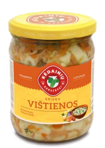 Chicken soup KĖDAINIŲ, with noodles, 480 g