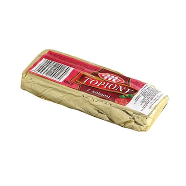 Processed cheese, with salami, 100 g