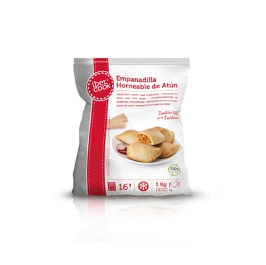Šaldyti pyragėliai "IBERCOOK",  su tuno ir daržovių įdaru, 1kg