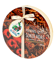 Milk chocolate with raspberries and blueberries, 300 g