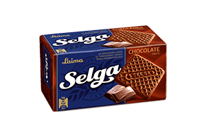 SELGA chocolate-flavored cookies, 180g