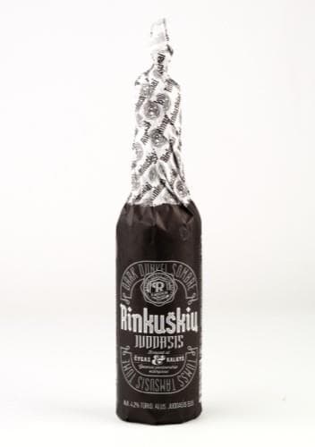 Beer RINKUŠKIŲ Juodasis, 4,2%, 0,33 l, bottle