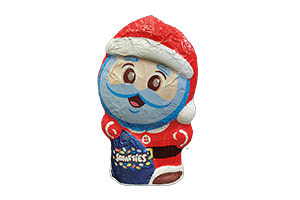 Šokoladinis Kalėdų senelis SMARTIES 85g