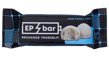 Baltyminiai rutuliukai "Kokosų-makadamijos" baltajame šokolade