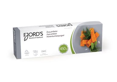 Frozen fish fingers FJORD'S, 450g