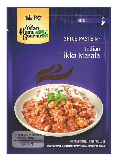 Paste Tikka Masala ASIAN HOME GOURMET, spicy, 50 g