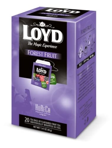 Fruit tea LOYD HORECA, forest fruit flavour, 20 x 1,7g