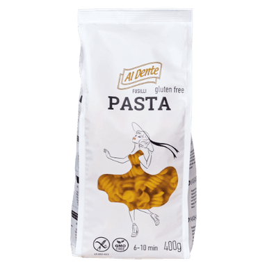 Pasta fusilli AL DENTE, gluten free, 400g