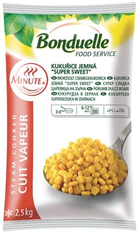 Frozen corn BONDUELLE, 2,5 kg