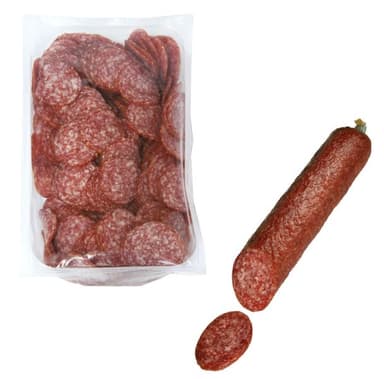 Šaltai rūkytas saliamis Picos, I rūšis, pjaustytas, 59mm, 400 g