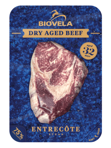 Beef entrecote, dry aged, 220 g