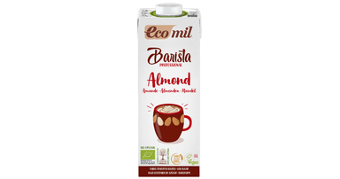 Organic almond drink for coffee preparation 'Barista'
