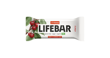 Batonėlis su vyšniomis, ekologiškas