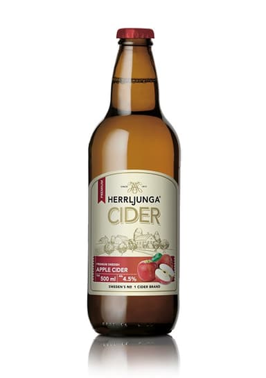 Cider HERRLJUNGA, Apple, 4,5%, 0,5 l, bottle D
