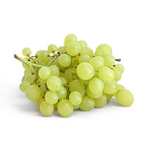 White grapes, seedless, prepacked, I cat, 500 g
