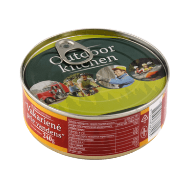 Stewed chicken Vakariene prie vandens, 240 g