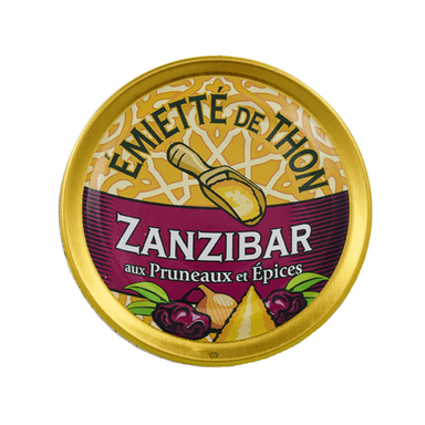 Tuna with ZANZIBAR plums and onions in olive oil